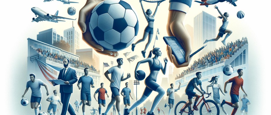 Sportowcy z Kielc trenują na boisku, symbolizując rozwój sportu w województwie świętokrzyskim oraz lokalne wydarzenia sportowe w regionie.